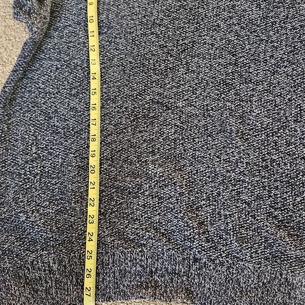 American Eagle Prep Fit 100% Cotton Sweater Navy And White Lg EUC Mens / Unisex